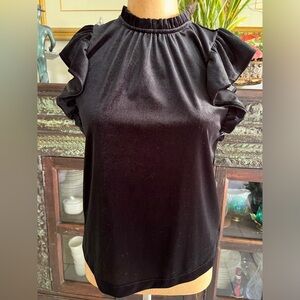 Velvet Black Gap Blouse